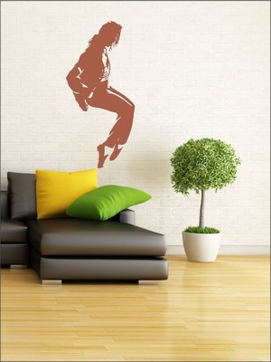 83% OFF on Wall1ders Dancing MJ PVC Vinyl Sticker Sticker Pack of 1