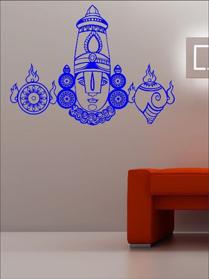 77% OFF on Wall1ders Tirupati Bala Ji Sticker Sticker Pack of 1