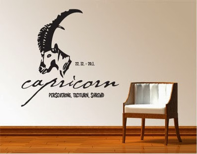50% OFF on DeStudio DeStudio Zodiac Sign Capricorn Wall Stickers Size MEGA WALL STICKER Sticker