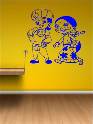 80% OFF on Wall1ders Bheem & Chutki 36 Sticker Sticker Pack of 1 80% OFF on Wall1ders Bheem & Chutki 36 Sticker Sticker Pack of 1