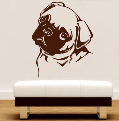 66% OFF on D��cor Kafe Decal Style Pug Wall Art Small Size-16*20 Inch Wall Sticker Sticker Pack of 1 66% OFF on D��cor Kafe Decal Style Pug Wall Art Small Size-16*20 Inch Wall Sticker Sticker Pack of 1