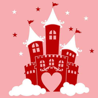 25% OFF on Chipakk Kids Castle Kids Decal Medium Pigmented Polyvinyl Films Imported Sticker