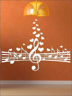 80% OFF on Wall1ders Rhythm & Soul PVC Vinyl Sticker Sticker Pack of 1