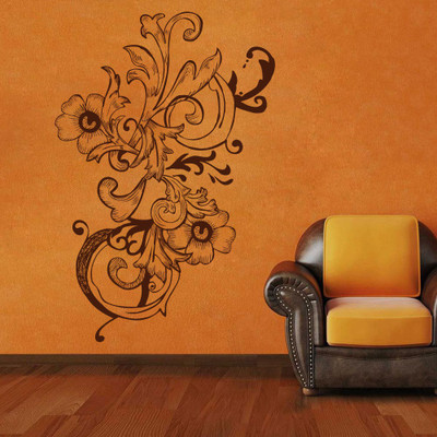 80% OFF on D��cor Kafe Decal Style Bunch of Flower Wall Art Medium Size-21*32 Inch Wall Sticker Sticker Pack of 1 80% OFF on D��cor Kafe Decal Style Bunch of Flower Wall Art Medium Size-21*32 Inch Wall Sticker Sticker Pack of 1