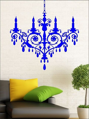 77% OFF on Wall1ders Candle Chandelier PVC Vinyl Sticker Sticker Pack of 1 77% OFF on Wall1ders Candle Chandelier PVC Vinyl Sticker Sticker Pack of 1