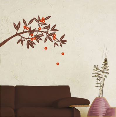20% OFF on Chipakk Flowering Branch 8- Brown-S Pigmented Polyvinyl Films Imported Sticker