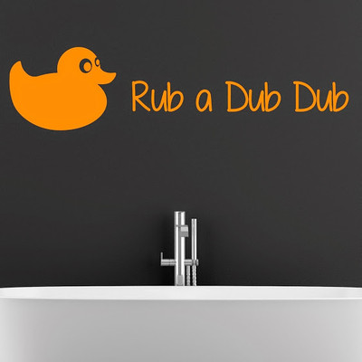 50% OFF on DeStudio Rub A Dub Dub Duck Two Wall Sticker Sticker