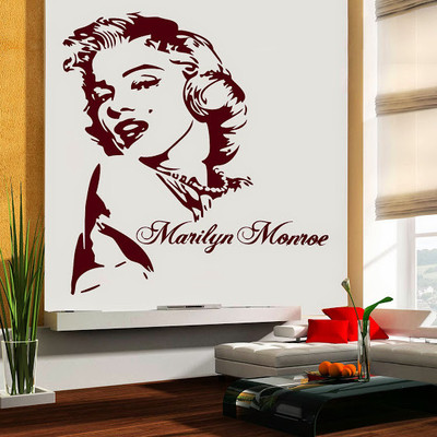 75% OFF on DeStudio Marilyn Monroe Two Size Tiny Wall Sticker