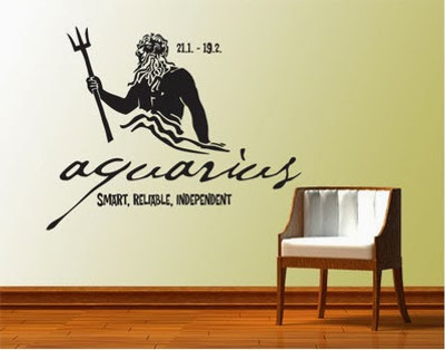 75% OFF on DeStudio Zodiac Sign Aquarius A Size Tiny Wall Sticker 75% OFF on DeStudio Zodiac Sign Aquarius A Size Tiny Wall Sticker