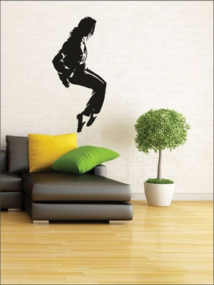 85% OFF on Wall1ders Dancing MJ PVC Vinyl Sticker Sticker Pack of 1