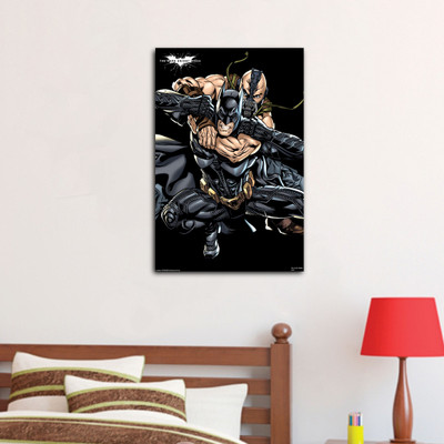 25% OFF on Posterboy Batman Bane Fight Peel and Stick Wall Decal Vinyl Sticker Pack of 1