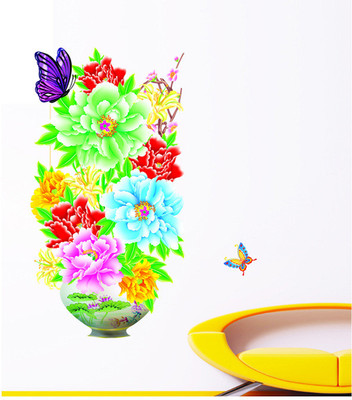 33% OFF on Pindia Small Flower Vase Wall Sticker 33% OFF on Pindia Small Flower Vase Wall Sticker