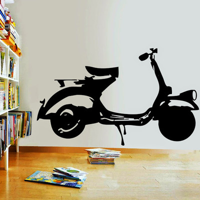 50% OFF on DeStudio DeStudio My First Scooter Wall Stickers Size SUPER WALL STICKER Sticker
