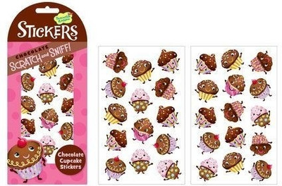 Peaceable Kingdom Chocolate Cup Cake Speciality Sticker