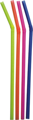 4% OFF on koti Bendable Drinking Straw Purple, Yellow, Green, Orange, Pack of 200 4% OFF on koti Bendable Drinking Straw Purple, Yellow, Green, Orange, Pack of 200