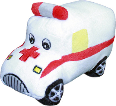 Soft Buddies Plush Toy Ambulance - 4 inch Soft Buddies Plush Toy Ambulance - 4 inch