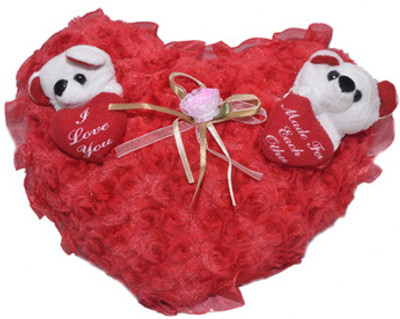 50% OFF on E Soft Red Heart Cushion - 4 inch 50% OFF on E Soft Red Heart Cushion - 4 inch
