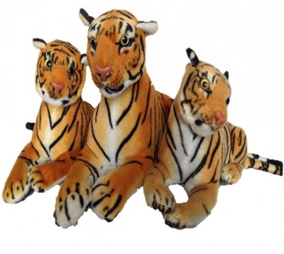 46% OFF on SCG Cute Tiger Combo,Crafted with Love -Mom 40cm & 2 Kid 26 cm - 40 cm 46% OFF on SCG Cute Tiger Combo,Crafted with Love -Mom 40cm & 2 Kid 26 cm - 40 cm