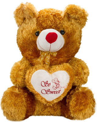 43% OFF on Glitters Glitter'S Sparkling Golden Big Teddy - 35 Inch