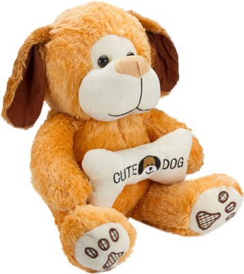 60% OFF on Glitters Glitters Smart Brown Dog With A Bone - 24 Inch