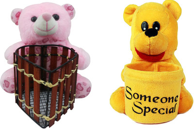 62% OFF on Saugat Traders Teddy & Pooh Pen Stand - 17 cm 62% OFF on Saugat Traders Teddy & Pooh Pen Stand - 17 cm