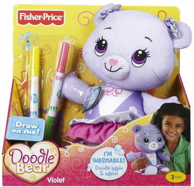 Fisher-Price Doodle Bear - 15 inch Fisher-Price Doodle Bear - 15 inch
