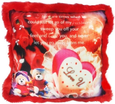 32% OFF on MFT Square Greeting Cushion Love You - 18 inch