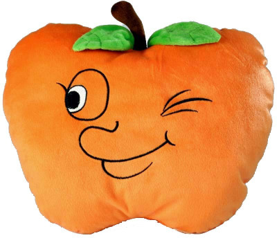 Soft Buddies Orange Fruit - Playtoy - 35.56 cm Soft Buddies Orange Fruit - Playtoy - 35.56 cm