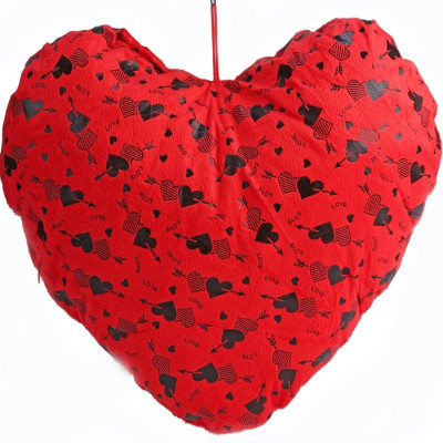 9% OFF on Ghasitaram Gifts Heart pillow - 18 inch