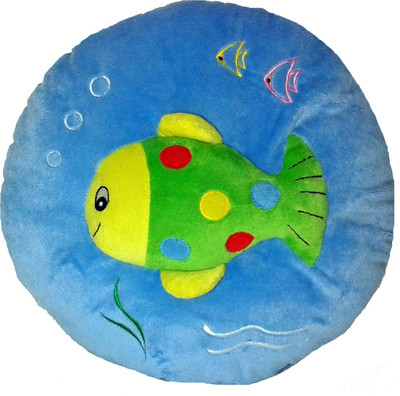 Soft Buddies Sea Playtoy With Green Yellow Fish - 13 inch Soft Buddies Sea Playtoy With Green Yellow Fish - 13 inch