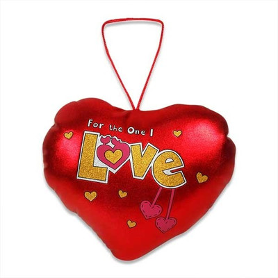 Imported Soft Hangable Love Heart A Beautiful & Lovely Gift For Your Valentine - 6 inch