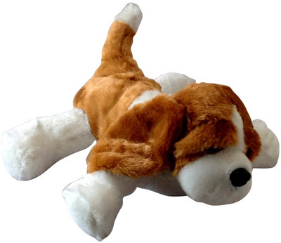 Gift Island White Brown Dog - 10 cm Gift Island White Brown Dog - 10 cm