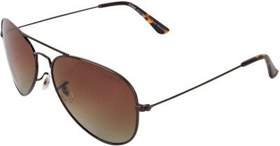 43% OFF on Xross X-006-C6-59 Polarized Aviator Sunglasses