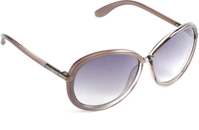47% OFF on Stol'n Stylish Brown&Purple Over-sized Sunglasses