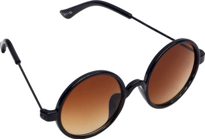 55% OFF on Spiky Stylish Round Sunglasses