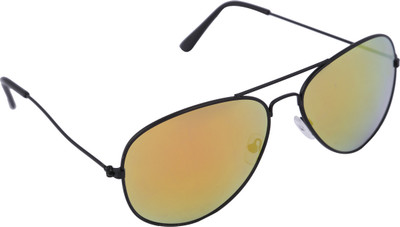 65% OFF on Gansta Aviator Sunglasses