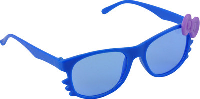 60% OFF on Angel Glitter Ocean Eye, Purple Bow Kid's Wayfarer Sunglasses