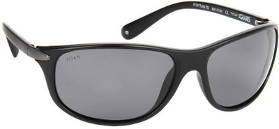 10% OFF on Glares by Titan Oval Sunglasses