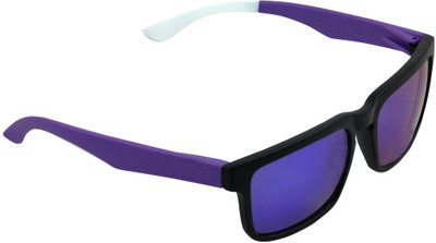 68% OFF on Alphaman Metallic Mercury Madrisno Wayfarer Sunglasses