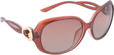 10% OFF on Iris Eyewear Oval Sunglasses