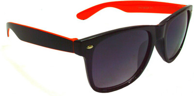 37% OFF on Goggy Poggy FW404-BLK-ONG Wayfarer Sunglasses