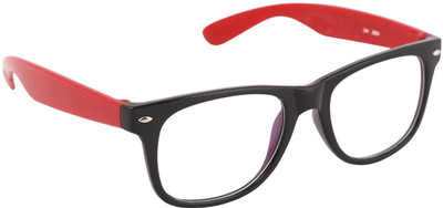 50% OFF on Gansta Black-Red Wayfarer Sunglasses