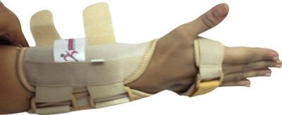 Healcure Fore Arm Splint Wrist Support (L, Beige) Healcure Fore Arm Splint Wrist Support (L, Beige)