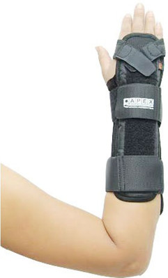 9% OFF on Apex Wrist & Forearm Splint Wrist Support (S, Black) 9% OFF on Apex Wrist & Forearm Splint Wrist Support (S, Black)