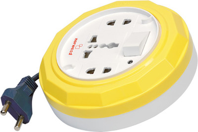 Norwood Aura 2 pin 5 mtr 3 Strip Surge Protector Norwood Aura 2 pin 5 mtr 3 Strip Surge Protector