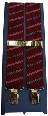 44% OFF on Winsome Deal Y- Back Suspenders for Men Maroon 44% OFF on Winsome Deal Y- Back Suspenders for Men Maroon