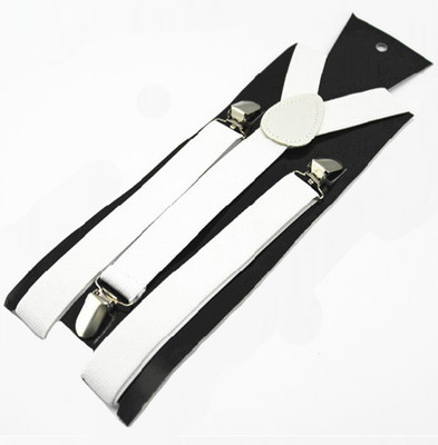 45% OFF on Vecom Y-Back Suspenders for Men White 45% OFF on Vecom Y-Back Suspenders for Men White