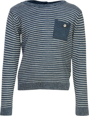 59% OFF on Bells and Whistles Striped Round Neck Casual Girl's Sweater