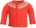 40% OFF on Yellow Apple Solid Round Neck Casual Baby Girl's Sweater