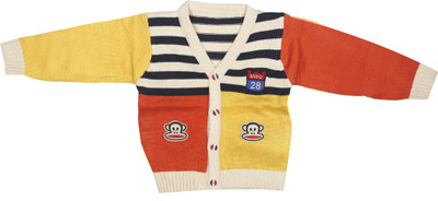47% OFF on Camey Self Design V-neck Casual Baby Boy's Sweater 47% OFF on Camey Self Design V-neck Casual Baby Boy's Sweater